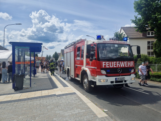 Brand einer Mülltonne