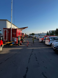 Großbrand / Lagerhallenbrand